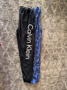 Calvin Klein jogger pajama pants.